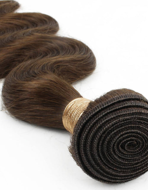 Load image into Gallery viewer, Medium Brown Body Wave 100% Human Hair Bundles

