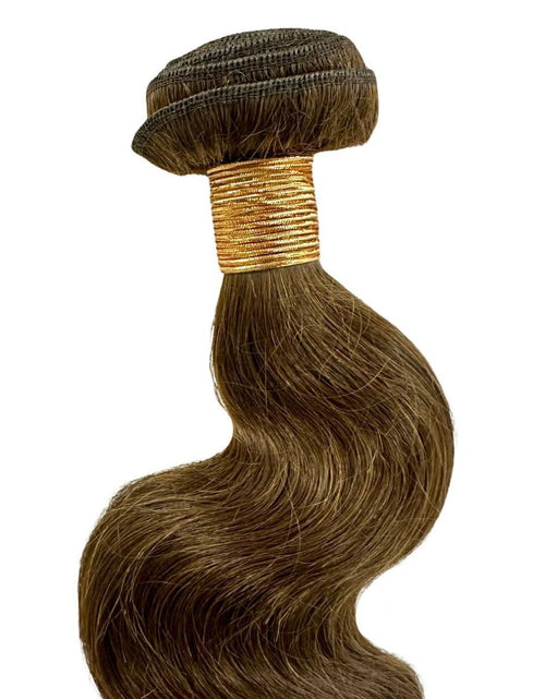Load image into Gallery viewer, Medium Brown Body Wave 100% Human Hair Bundles
