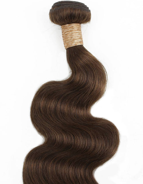 Load image into Gallery viewer, Medium Brown Body Wave 100% Human Hair Bundles

