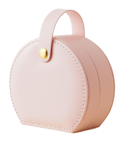 Load image into Gallery viewer, Mini Travel Jewelry Box Organizer for Compact Storage on the Go
