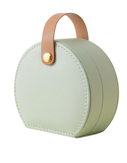 Load image into Gallery viewer, Mini Travel Jewelry Box Organizer for Compact Storage on the Go
