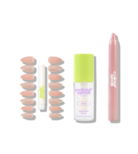 Pressed, Glossed and Polished Collection- Shadow, Lip Oil & Nails