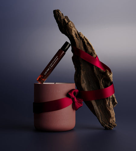 Scent of Nirvana Rollerball + Candle Bundle