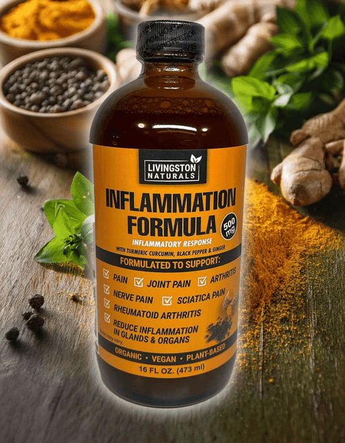 Load image into Gallery viewer, Organic Inflammation Formula by  Livingston Naturals, Natural Herbal Labs
