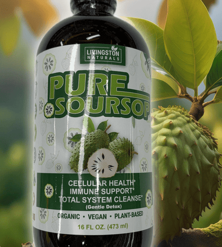 Organic Pure Soursop Blend by Livingston Naturals, Natural Herbal Labs 16 fl oz