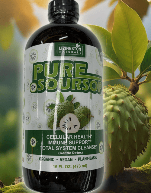 Load image into Gallery viewer, Organic Pure Soursop Blend by Livingston Naturals, Natural Herbal Labs 16 fl oz

