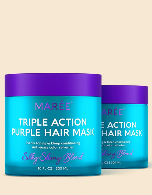 Load image into Gallery viewer, Purple Mask for Blonde Hair
