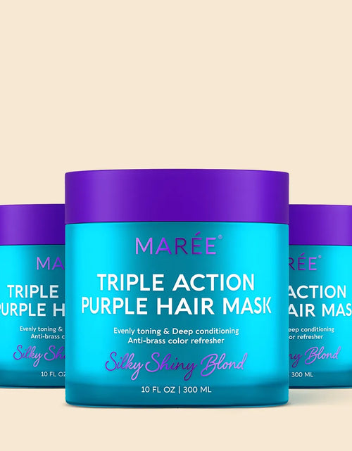 Load image into Gallery viewer, Purple Mask for Blonde Hair
