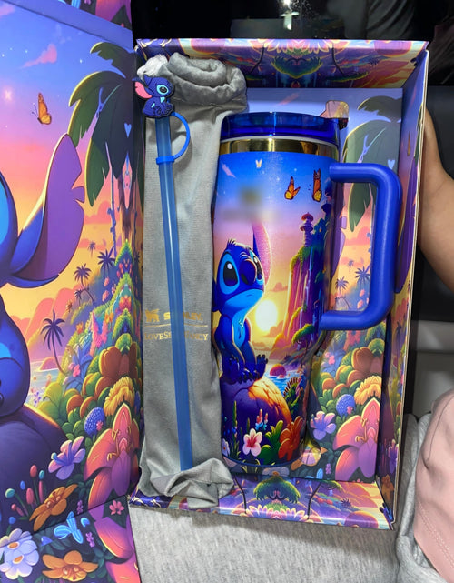 Load image into Gallery viewer, 40oz Insulated Tumbler with Handle - Limited Edition Thermos Cup
