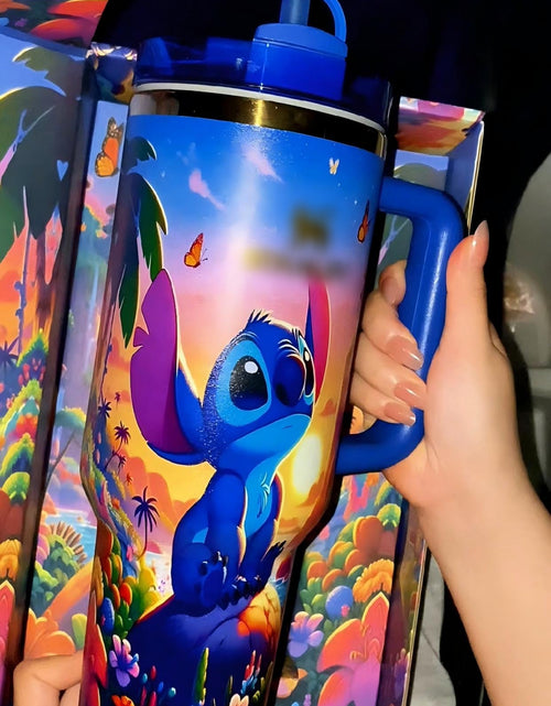 Load image into Gallery viewer, 40oz Insulated Tumbler with Handle - Limited Edition Thermos Cup
