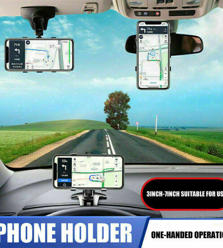 Spida Mount 360° Universal Cell Phone Car Dashboard Holder Stand Bracket Clip #ns23 _mkpt by Js House