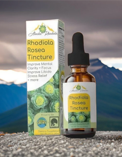 Load image into Gallery viewer, Rhodiola Rosea Tincture – Natural Stress &amp; Energy Support (2 oz)
