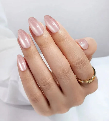 Aurora Cat Eye Almond Nails - Press On Nails